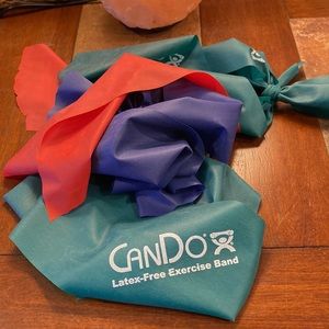 5️⃣/5️⃣ CanDo Latex Free Exercise Bands